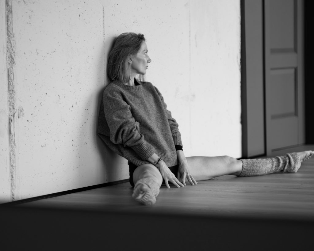 aerial joga sesja brandingowa