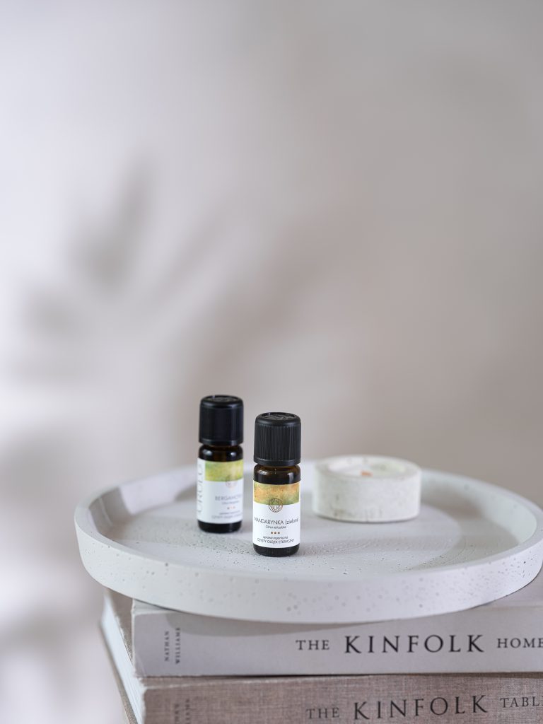 olejki eteryczne, świeca sojowa, sesja brandingowa Warszawa